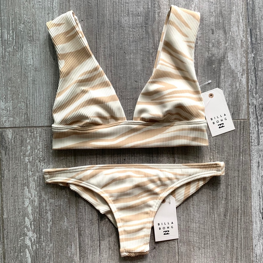 🔥🔥BILLABONG - WILD PLUNGE TANGA SET🔥🔥 - Picture 5 of 9
